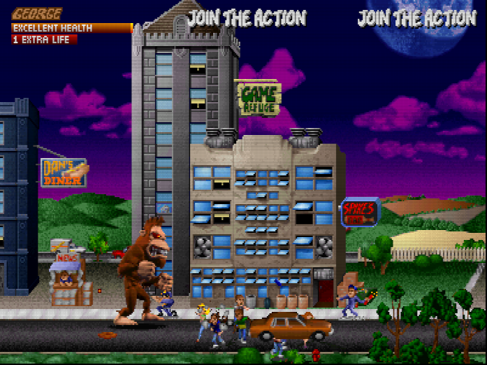 Rampage World Tour Game